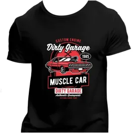 koszulka-meska-czarna-nadruk-dirty-garage-muscle-car-3xl