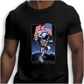 koszulka-meska-czarna-nadruk-amerykanski-astronauta-5xl