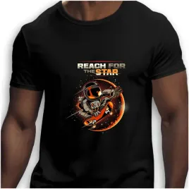 koszulka-meska-czarna-nadruk-reach-for-the-star-5xl