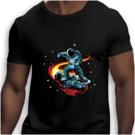 koszulka-meska-czarna-nadruk-astronauta-na-asteroidzie-3xl