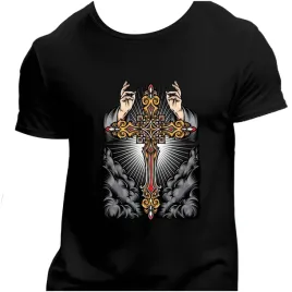koszulka-meska-czarna-nadruk-krzyz-4xl