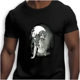koszulka-meska-czarna-nadruk-kobieta-na-tle-ksiezyca-5xl