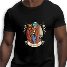 koszulka-meska-czarna-nadruk-cafe-racer-girl-3xl