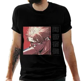 koszulka-meska-czarna-z-nadrukiem-anime-sukuna-ryoumen-jujutsu-kaisen-xx