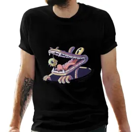 koszulka-meska-czarna-z-nadrukiem-aligator-5xl