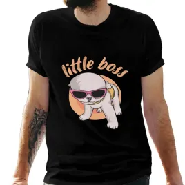 koszulka-meska-czarna-z-nadrukiem-little-boss-l