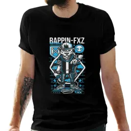 koszulka-meska-czarna-z-nadrukiem-rappin-fzx-5xl