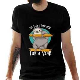 koszulka-meska-czarna-z-nadrukiem-for-a-year-xl