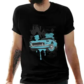 koszulka-meska-czarna-z-nadrukiem-niebieskie-auto-3xl