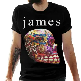 koszulka-czarna-meska-z-nadrukiem-james-la-4xl
