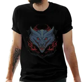 koszulka-meska-czarna-z-nadrukiem-wilk-5xl