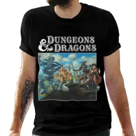 koszulka-czarna-meska-z-nadrukiem-dungeon-and-dragons-4xl