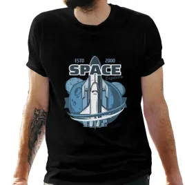 koszulka-meska-czarna-z-nadrukiem-space-exploreing-xl