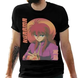 koszulka-meska-czarna-z-nadrukiem-anime-yu-yu-hakusho-xxl