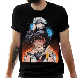 koszulka-meska-czarna-z-nadrukiem-anime-bleach-dragon-ball-z-one-piece