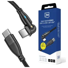 kabel-3mk-hyper-cable-n-series-usb-c-usb-c-2m-20v-3a-60w-obrotowy-czarny