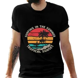 koszulka-meska-czarna-z-nadrukiem-surfing-4xl