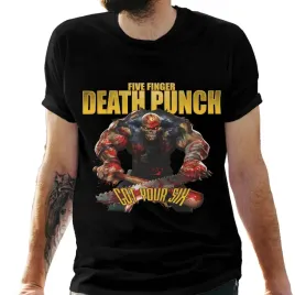 koszulka-czarna-meska-z-nadrukiem-five-finger-death-punch-xl