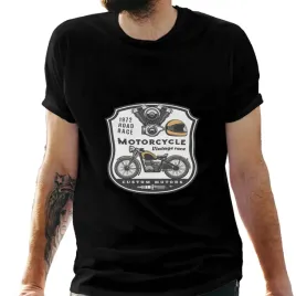 koszulka-meska-czarna-z-nadrukiem-motorcycle-xl