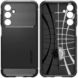 spigen-rugged-armor-galaxy-a25-5g-matte-black
