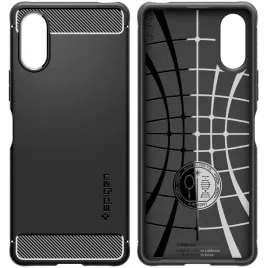 spigen-rugged-armor-sony-xperia-10-vi-matte-black