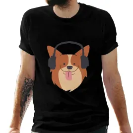 koszulka-meska-czarna-z-nadrukiem-piesek-5xl
