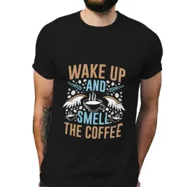 koszulka-meska-czarna-z-nadrukiem-wake-up-and-smell-the-coffee-3xl