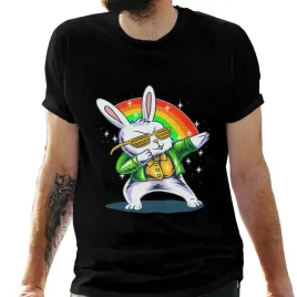 koszulka-meska-czarna-z-nadrukiem-kroliczek-xxl