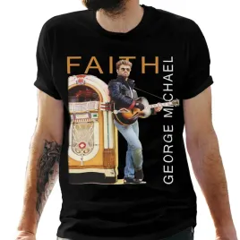 koszulka-czarna-meska-z-nadrukiem-george-michael-faith-xl