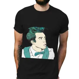 koszulka-meska-czarna-z-nadrukiem-pop-art-styl-xl