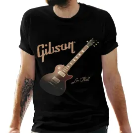 koszulka-czarna-meska-z-nadrukiem-gibson-s