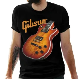koszulka-czarna-meska-z-nadrukiem-gibson-s