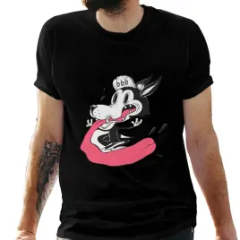 koszulka-meska-czarna-z-nadrukiem-wilk-3xl