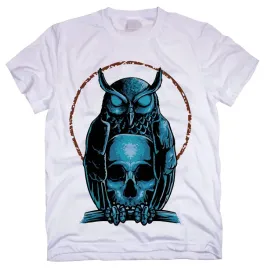 koszulka-meska-biala-nadruk-czaszka-i-sowa-4xl