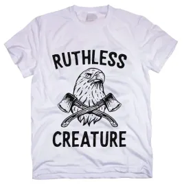 koszulka-meska-biala-nadruk-ruthless-creature-3xl