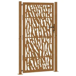 brama-ogrodowa-100x175-cm-stal-nierdzewna-wzor-sladu