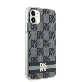 dkny-dkhmn61hcptsk-iphone-11-xr-6-1-czarny-black-hardcase-iml-checkered