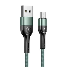 usams-kabel-pleciony-u55-2a-micro-usb-zielony-green-1m-sj450usb02-us-sj450