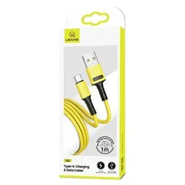 usams-kabel-u52-usb-c-2a-fast-charge-1m-zolty-yellow-sj436usb03-us-sj436