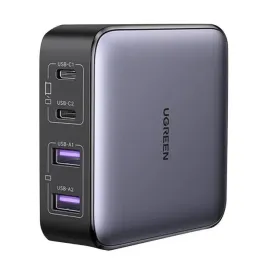 ladowarka-sieciowa-ugreen-cd327-nexode-2x-usb-c-2x-usb-a-gan-65w-szary