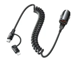 ladowarka-samochodowa-45w-z-kablem-2w1-usb-c-lightning-remax-ruichy-serie