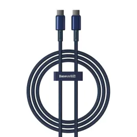 kabel-100w-5a-1m-usb-c-usb-c-baseus-tungsten-glod-niebieski