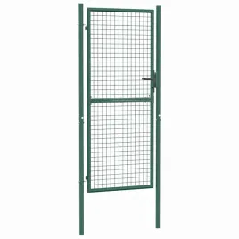 brama-ogrodzeniowa-zielona-stal-malowana-proszkowo-100x200-cm-z-zamkiem