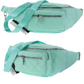 damska-saszetka-nerka-torebka-crossbody-bag-na-ramie-seledynowa-pikowana