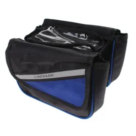 dunlop-torba-sakwa-rowerowa-na-rame-czarny-niebieski