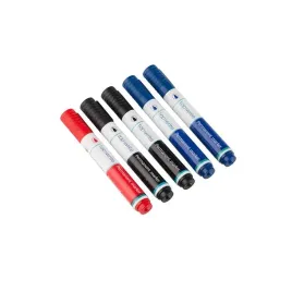 topwrite-zestaw-markerow-permanentnych-5-szt-czarny-niebieski-czerwony
