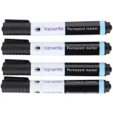 topwrite-marker-permanentny-4-szt-czarny
