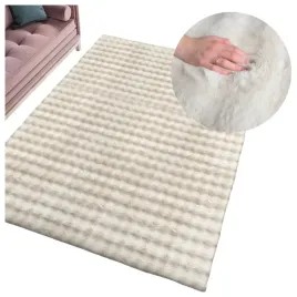 dywan-bezowy-do-salonu-duzy-rabbit-bubble-miekki-200x280cm