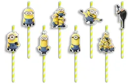 slomki-urodzinowe-z-postaciami-minionki-bajki-gry-filmy-urodziny-8-szt