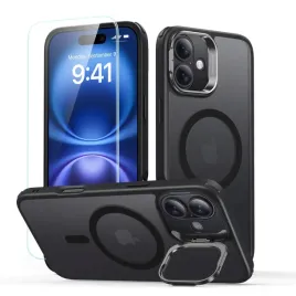 esr-classic-hybrid-kickstand-halolock-magsafe-and-tempered-glass-iphone-16-fr